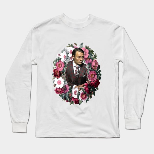 Hannibal Wreath Long Sleeve T-Shirt by aliciahasthephonebox